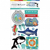Photo Play Fish Tales - Chipboard