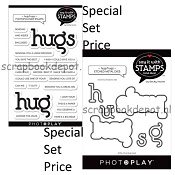 PhotoPlay Say It With Stamps & Dies set - Hugs Hug