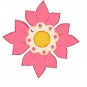 Boss Kut Heart Design a Flower 694 stans (OUTLET)