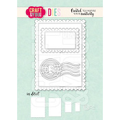 Craft & You Design Dies- ATC Frame with Stamp