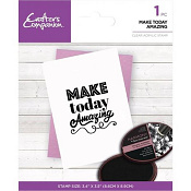 Crafter's Companion Clear Stamp Make Today Amazing