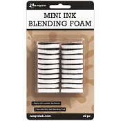 Ranger Mini Ink Blending Replacement Foams 1inch Round