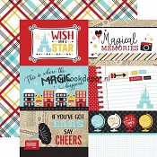 Echo Park Wish Upon A Star - 4x6inch Journaling Cards paper