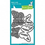 Lawn Fawn Cuts Custom Craft Die - Layered Butterflies