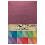 Idea-Ology Kraft-Stock Stack Cardstock Pad Metallic Colors 6x9in