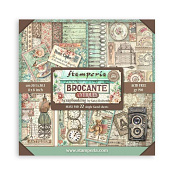 Stamperia Brocante Antiques - 8x8in Single Face Maxi Paper Pack