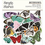 Simple Stories Vintage Ess. Color Palette - Butterfly Bits