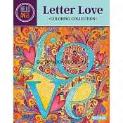 Design Originals Letter Love Coloring Collection Angela van Dam