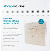 Storage Studios Paper Files with Tabbed Dividers & Labels 3/Pkg