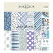 Authentique Frosted - Paper Pad 12x12inch