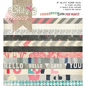 Glitz Design Love You Madly - 6x6 paper pad