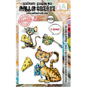 AALL & Create Clear Stamp Set A7 - Cheesed to Meet You #1124