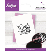 Crafter's Companion Clear Stamp Giggle More