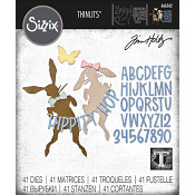 Sizzix Thinlits Die Set Tim Holtz - Vault Hippity Hop