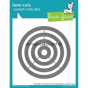 Lawn Fawn Cuts Die - Outside In Stitched Circle Stackables