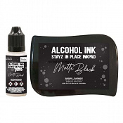 Couture Creations Stayz in Place Alcohol Ink Matte Black