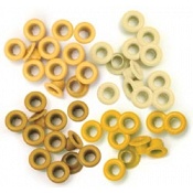 We R Memory Keepers Eyelets Standard Yellow
