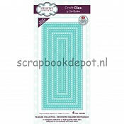 Creative Expressions Craft Dies - Slimline Squared Rectangles