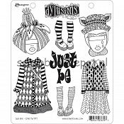 Dyan Reaveley's Dylusions Cling Stamp Just Be