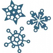Quickutz Snowflakes 4x4inch stans (10x10cm)