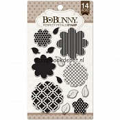 BoBunny clear stamps - Perfect Petals