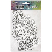Dyan Reaveley's Dylusions Christmas Dy-Cuts Me Peeps