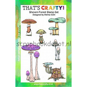 Thats Crafty Clearstamp Set - Shroom Forest